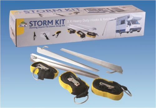 PLS BG400 Caravan Motorhome Standard Or Wind Out Awning Storm Tie Down Kit 1 PLS BG400 Caravan Motorhome Standard Or Wind Out Awning Storm Tie Down Kit