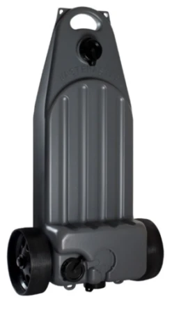 F L Hitchman Genuine Economy Wastemaster Caravan Pull Along Waste Carrier Grey