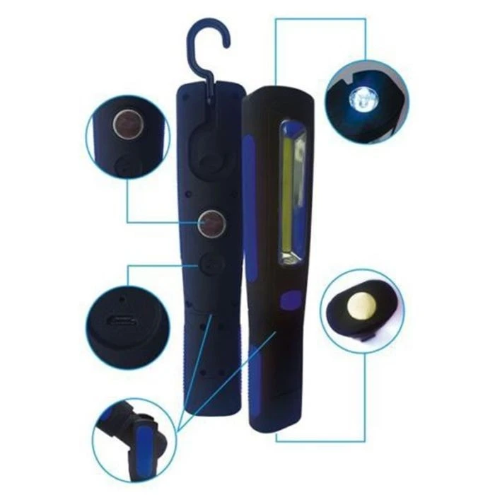 Streetwize 3W COB LED Rechargeable Work Light SWLR27 1 Streetwize 3W COB LED Rechargeable Work Light SWLR27