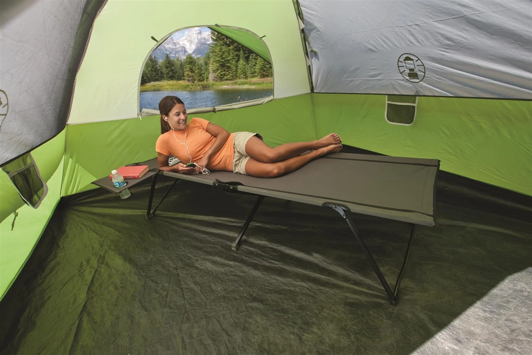 Coleman Folding Packaway Steel Bed 2176135 2 Coleman Folding Packaway Steel Bed 2176135 - Image 2